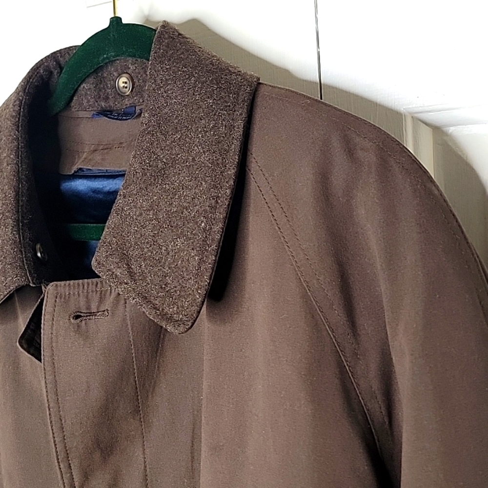 Ralph Lauren Men's Trenchcoat Size 40 R Brown - Picture 3 of 8